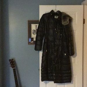 Laundry long hooded coat